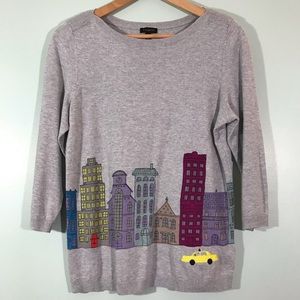 Talbots knit with city design S